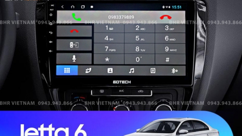 Trải nghiệm âm thanh DSP 32 kênh trên màn hình Gotech GT8 Max Volkswagen Jetta 2011 - 2018